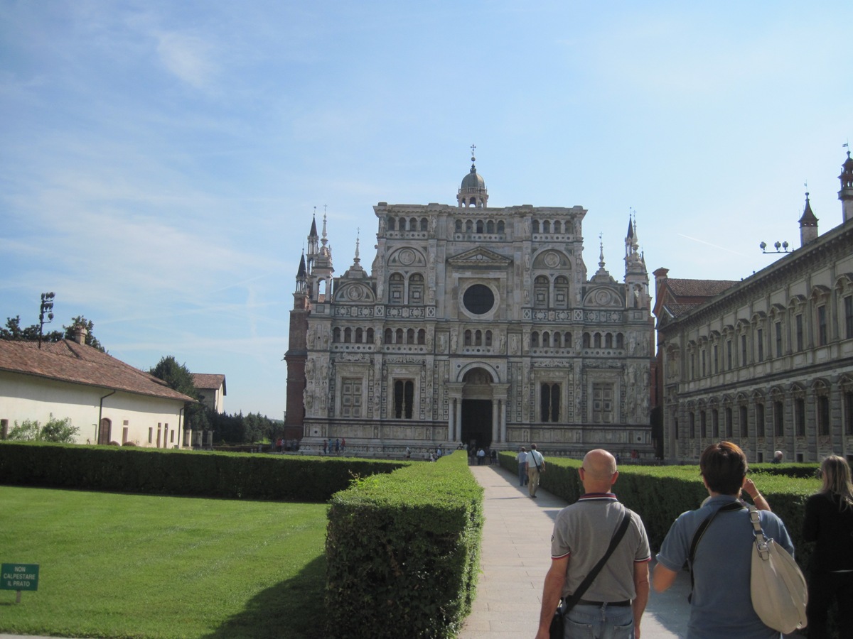 2- Pavia- La facciata della Certosa